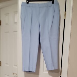 Lane Bryant Light Blue Cropped Trousers